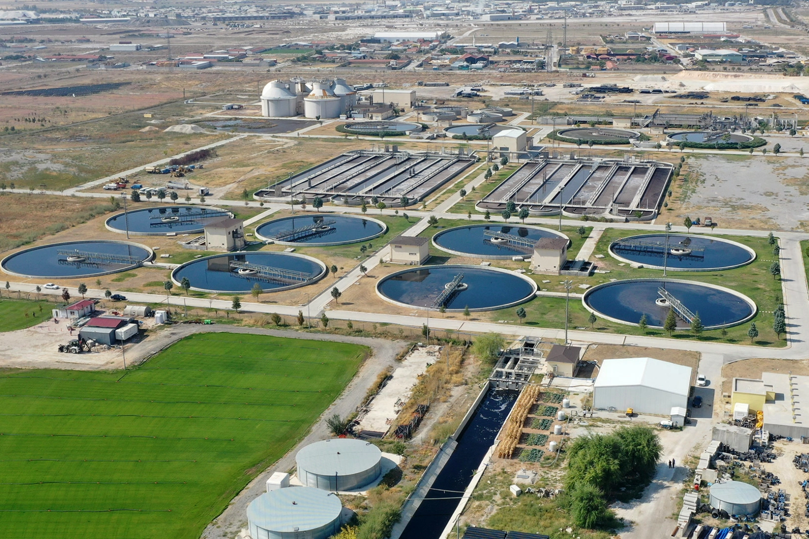 Konya’da atık su arıtma tesisinin kapasitesi artıyor