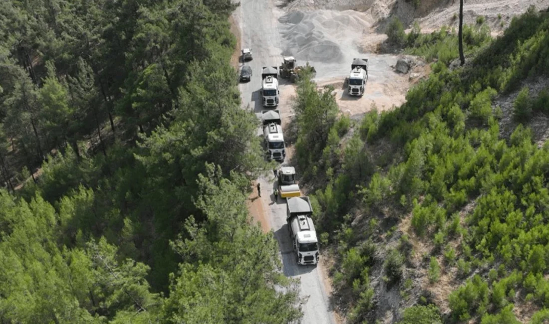 Balıkesir’de Delice Yolu baştan sona yenilendi  Balıkesir...