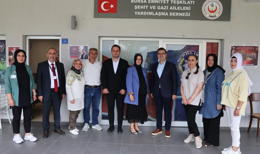 Bursa Nilüfer Belediyesi gazi ve şehit yakınlarının yanında  Bursa'da...