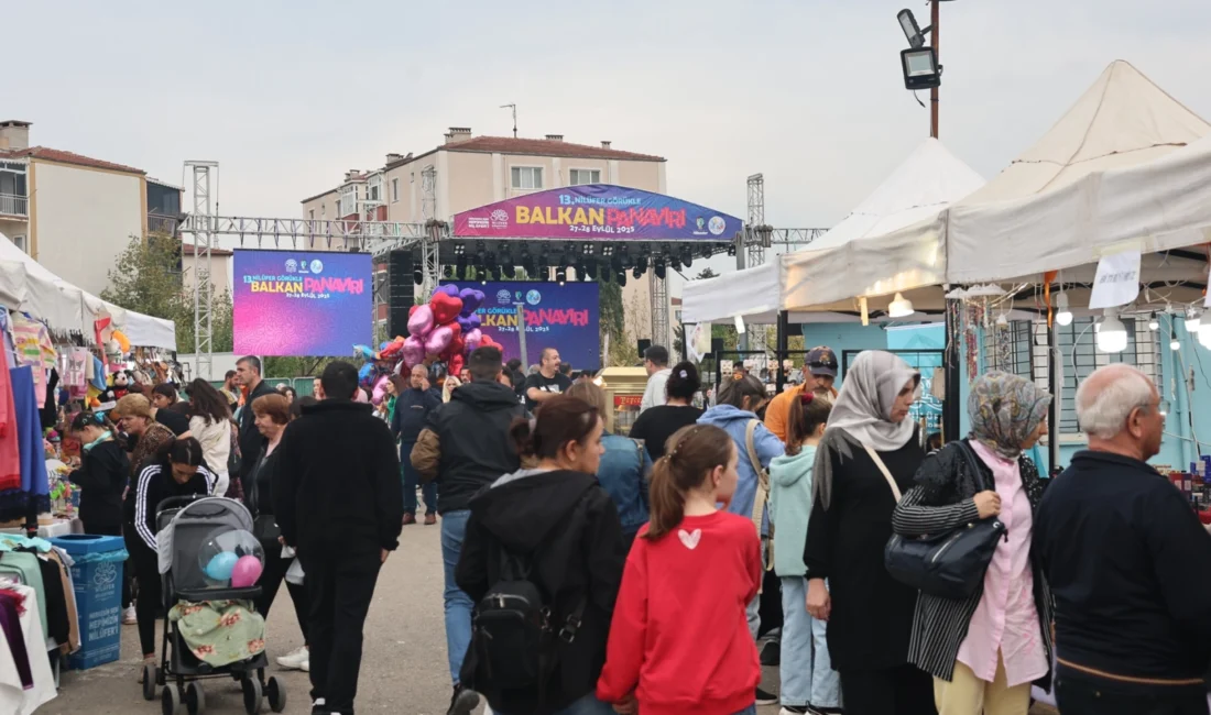 Bursa Nilüfer’de Balkan Panayırı ortak şarkıya dönüştü  Bursa'da...