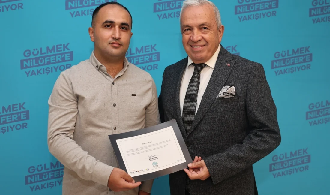 Bursa Nilüfer’de cesur personele Başkan Özdemir’den tebrik  Bursa'da...