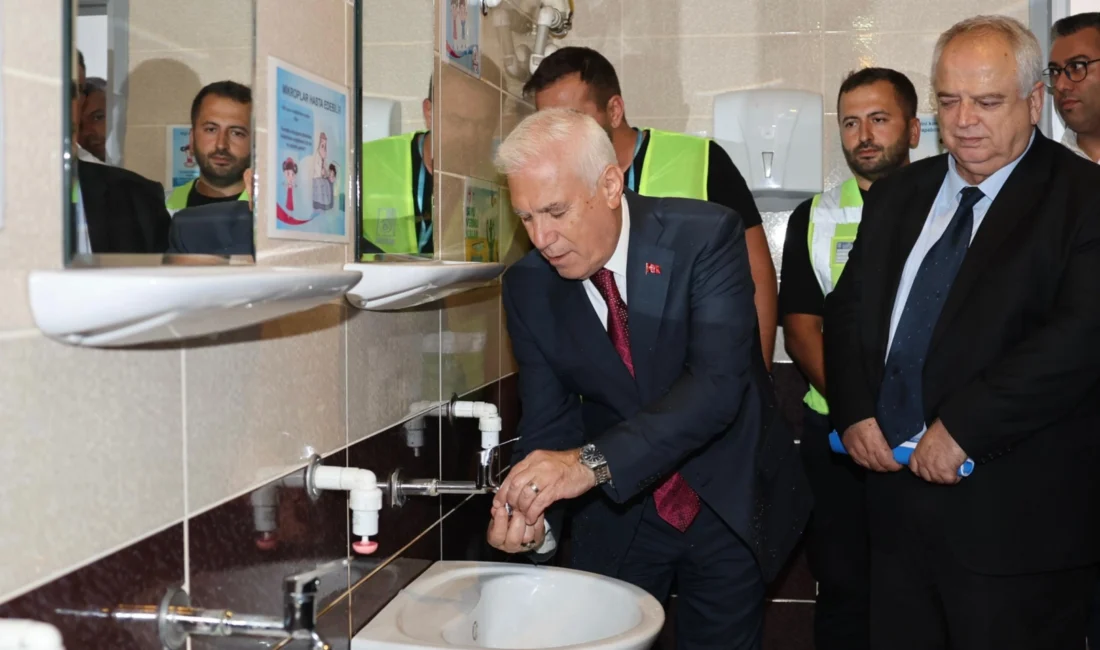 Bursa’da su tasarrufu okullardan başladı… Musluklar tasarruflu akacak!  Bursa...