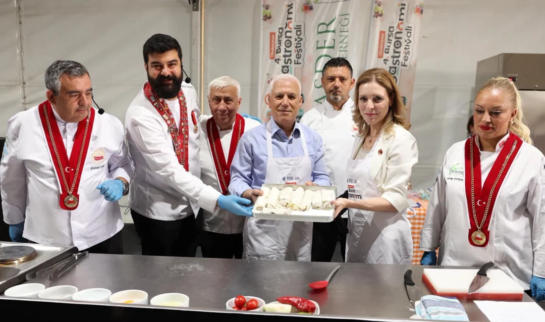 Bursa’nın gastronomisi göz kamaştırdı  Bursa’nın...