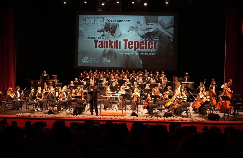 Eskişehir’de senfonik orkestrası özel konseri büyük beğeni topladı  Eskişehir...