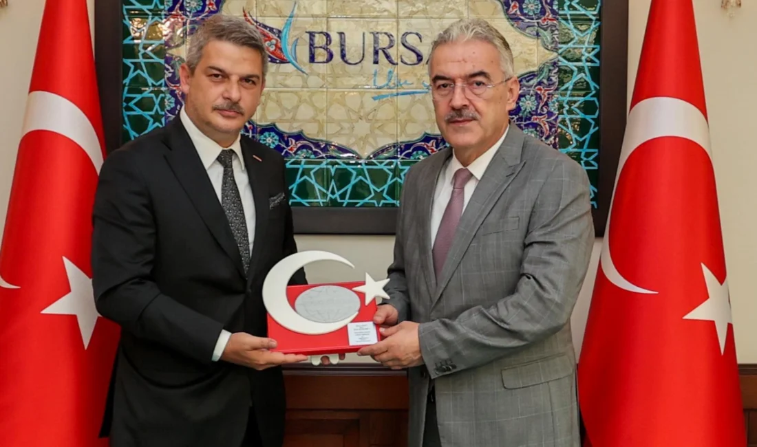 GESİAD’dan Bursa Valisi Ayyıldız’a 34. yıl ziyareti  Bursa'da...