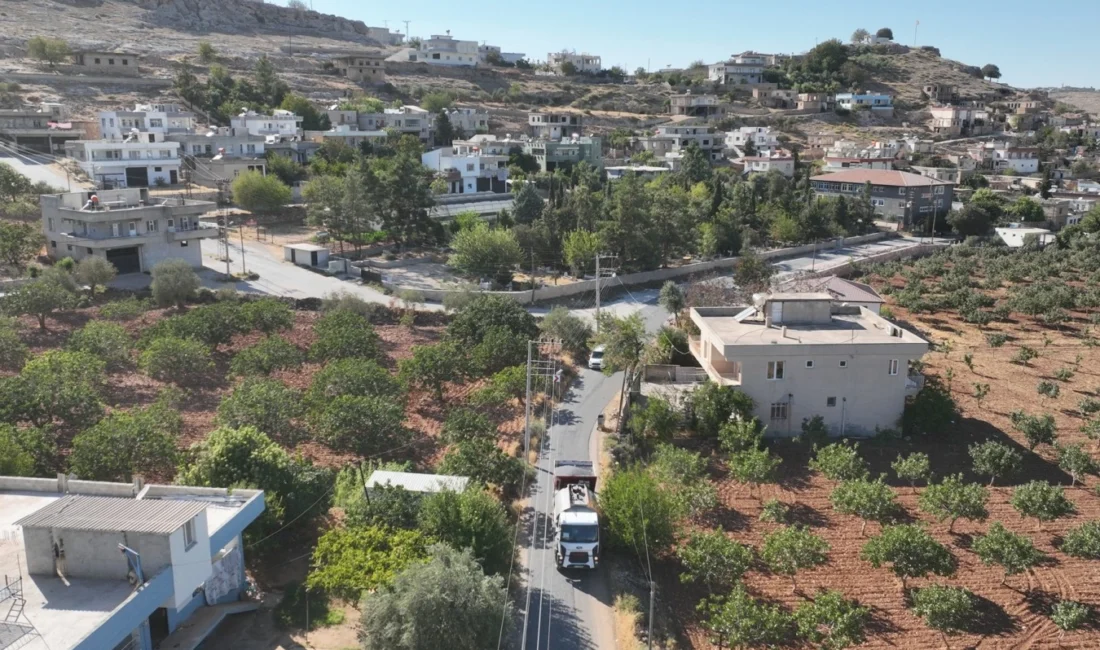 Halfeti kırsalındaki 11 kilometrelik grup yolu yenilendi  Şanlıurfa...