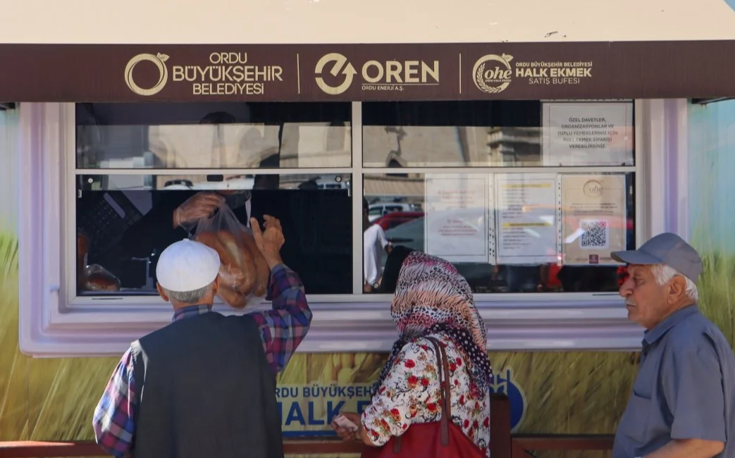 Halk Ekmek bütçeye nefes oldu  Ordu’da...