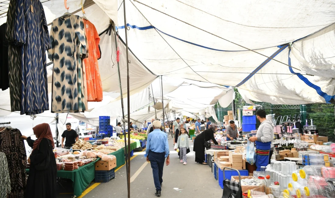İstanbul Beylikdüzü’nde semt pazarı yeni yerinde  Beylikdüzü...