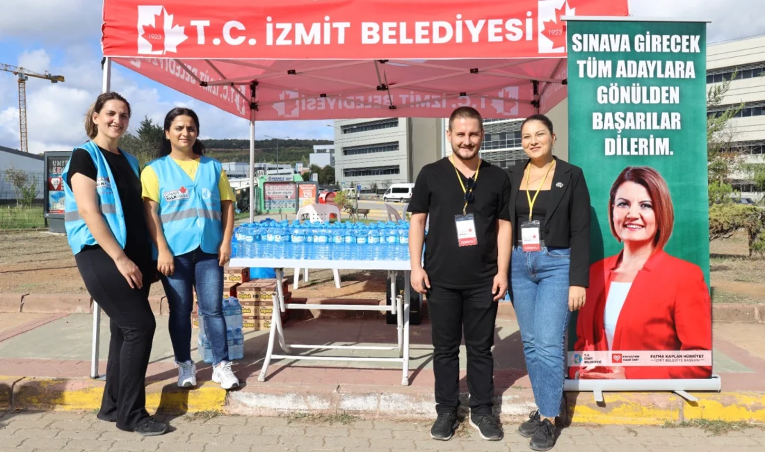 İzmit Belediyesinden KPSS adaylarına destek  İzmit...