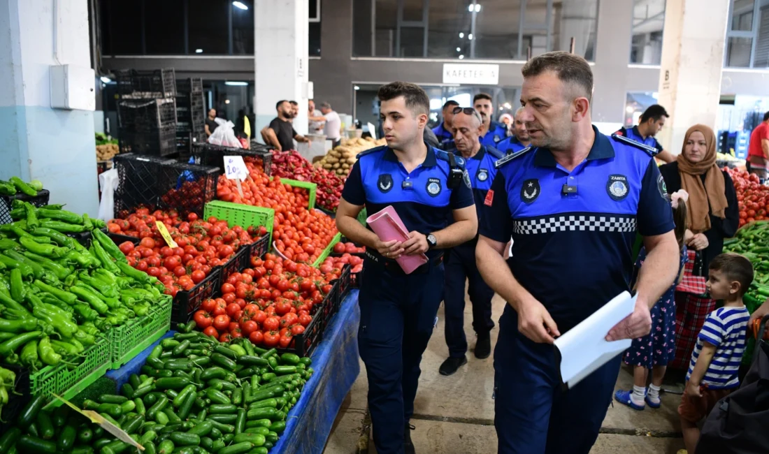 Kocaeli Çayırova Zabıtası’ndan pazar denetimi  Kocaeli...