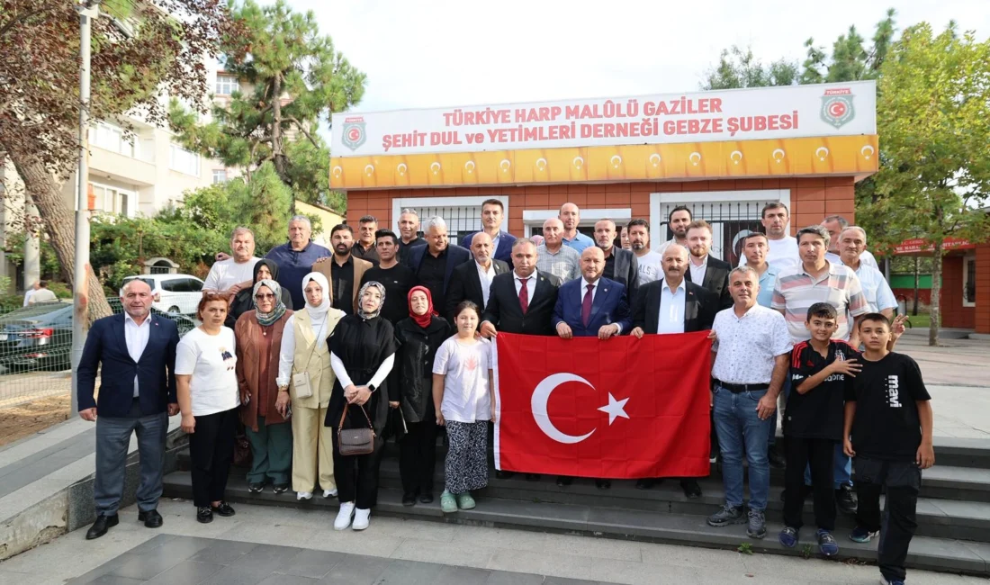 Kocaeli Gebze’de şehit yakınlarına vefa ziyareti  Adıyaman...