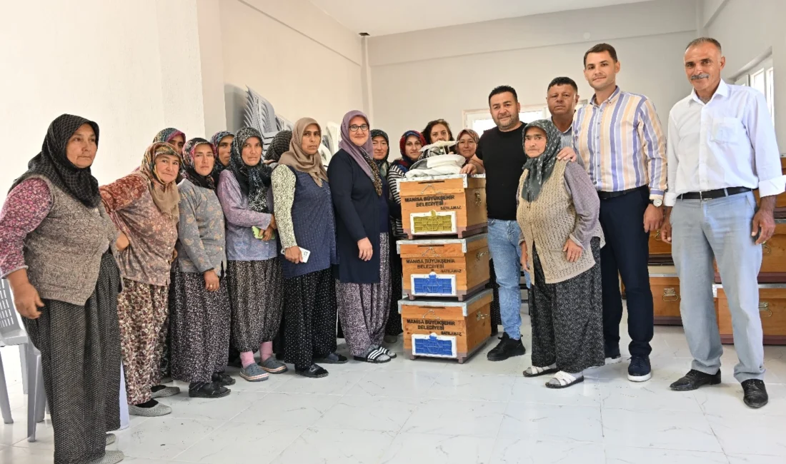 Manisa Kırkağaçlı kadınlara kovan desteği  Manisa...