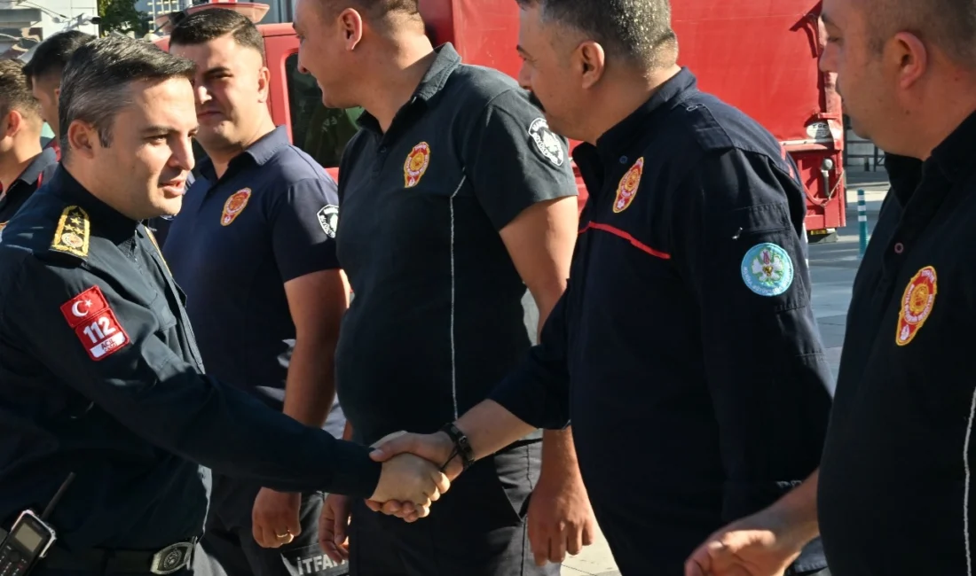 Manisa’da ‘İtfaiye Haftası’ başladı  Manisa...