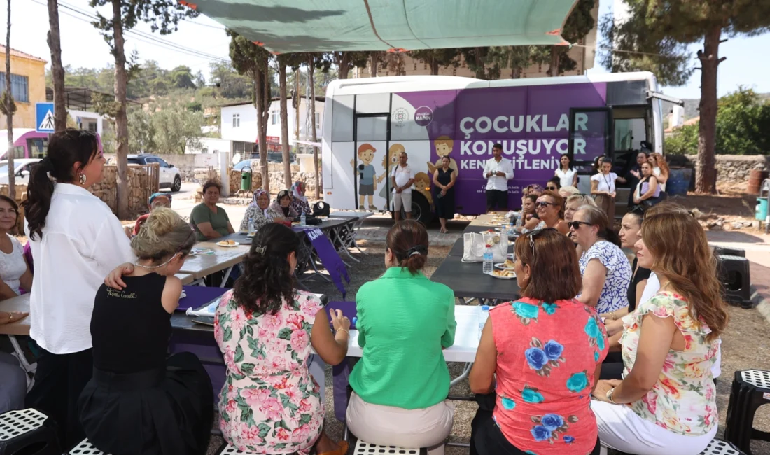 Muğla’da kadınlara ve çocuklara gezici destek  Muğla...