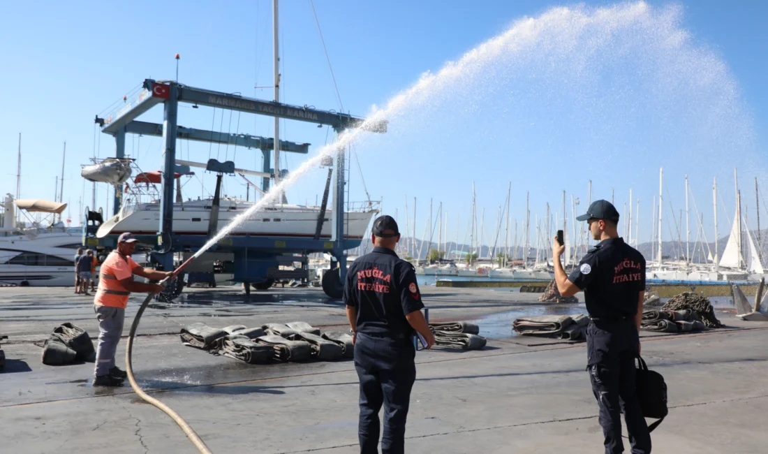 Muğla’daki marinalarda yangın riskine karşı kapsamlı denetim  Muğla...
