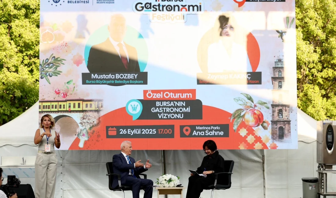Mustafa Bozbey: Bursa dünya gastronomi rotasına giriyor  Bursa...