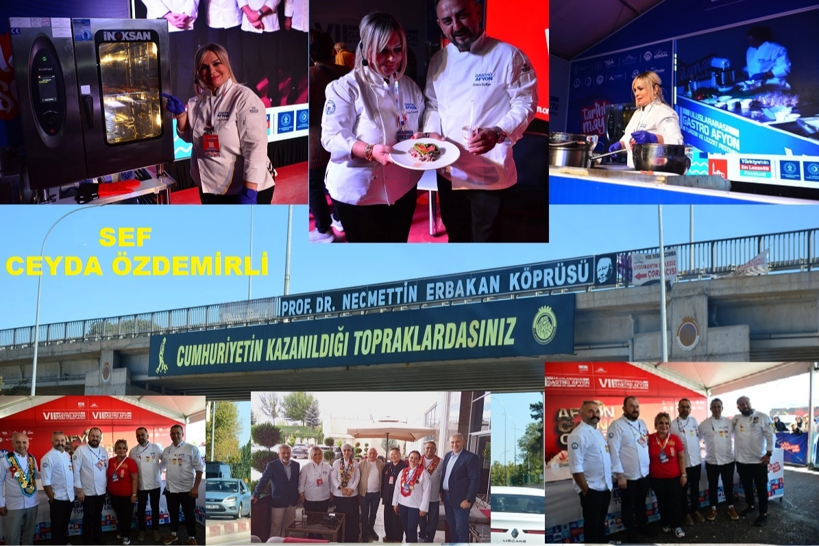 Şef Ceyda Özdemirli’den Gastro Afyon’da lezzet rüzgarı Şef Ceyda Özdemirli’den Gastro Afyon’da lezzet rüzgarı