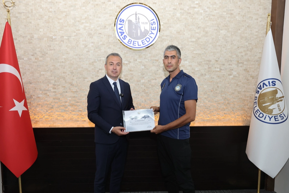 Sivas’ta Zabıta Haftası kutlandı