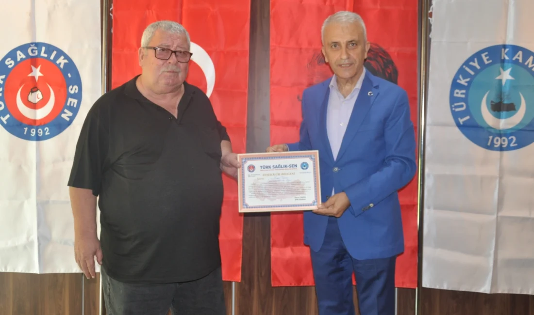 Türk Sağlık Sen Kocaeli Şubesi’nde hüzünlü veda  Türk...