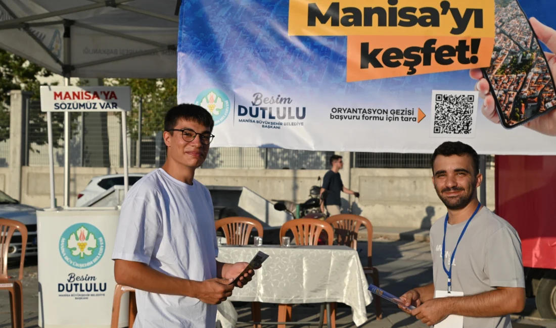 Üniversitelilere ‘Manisa’ya hoşgeldin’ keşfi  Manisa...