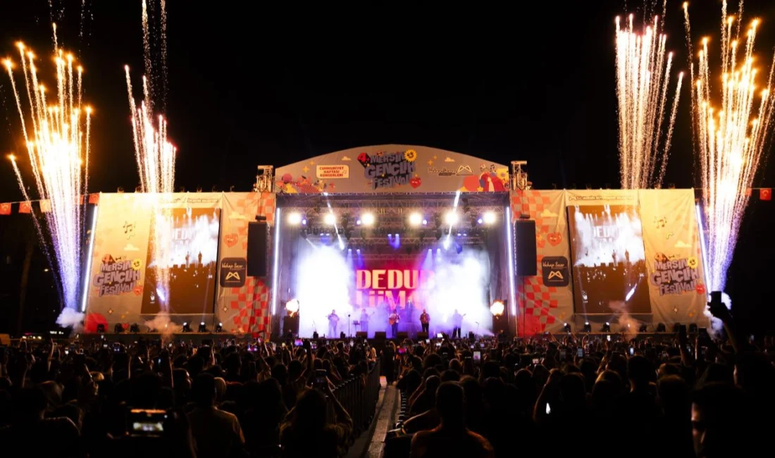 4. ‘Mersin Gençlik Festivali’ doludizgin başladı  Mersin...