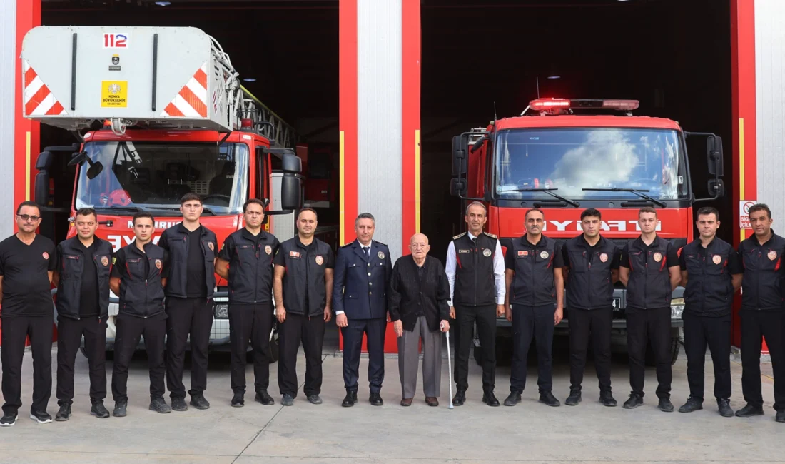 92 yaşındaki eski İtfaiye Müdürü Konya’ya vefa ziyaretinde bulundu  Konya...