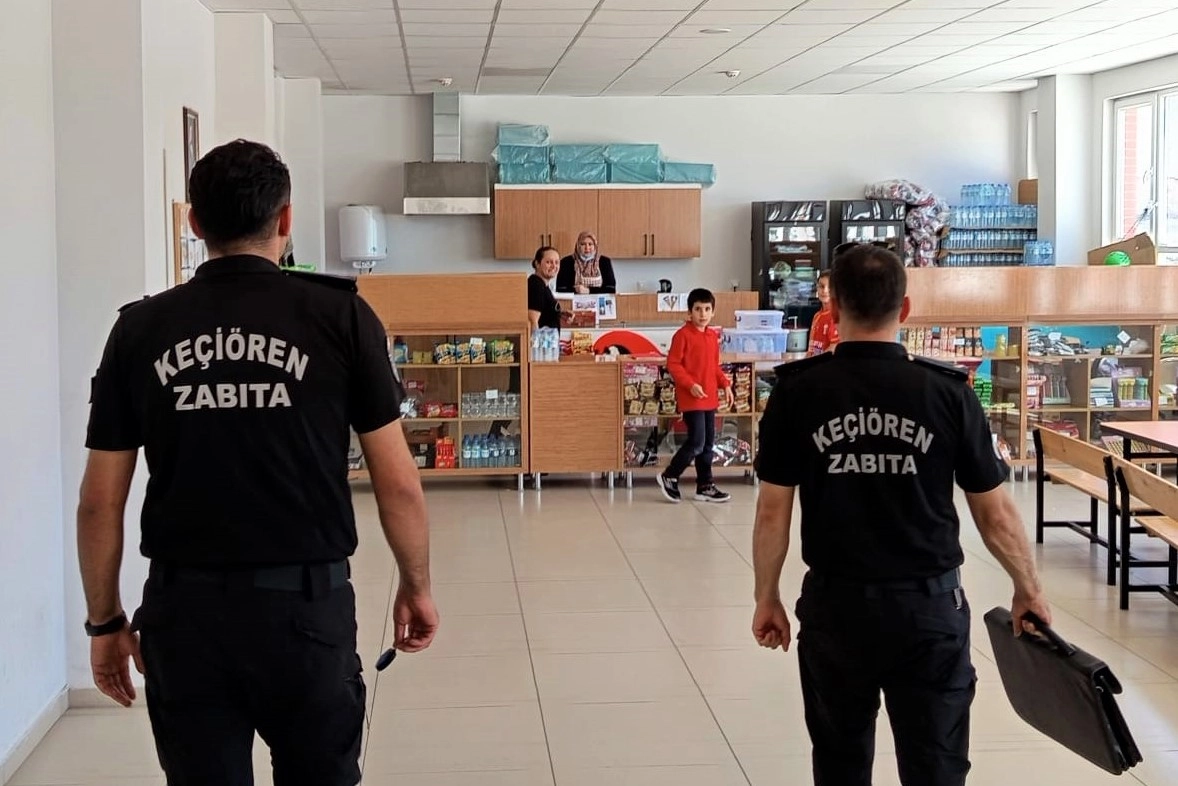 Ankara Keçiören’de okul kantinlerine sıkı denetim
