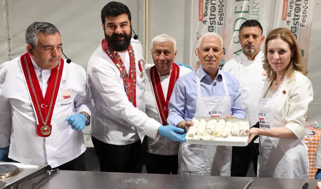 Bursa gastronomisi ile adeta dünya sofrasına taşındı  Bursa...