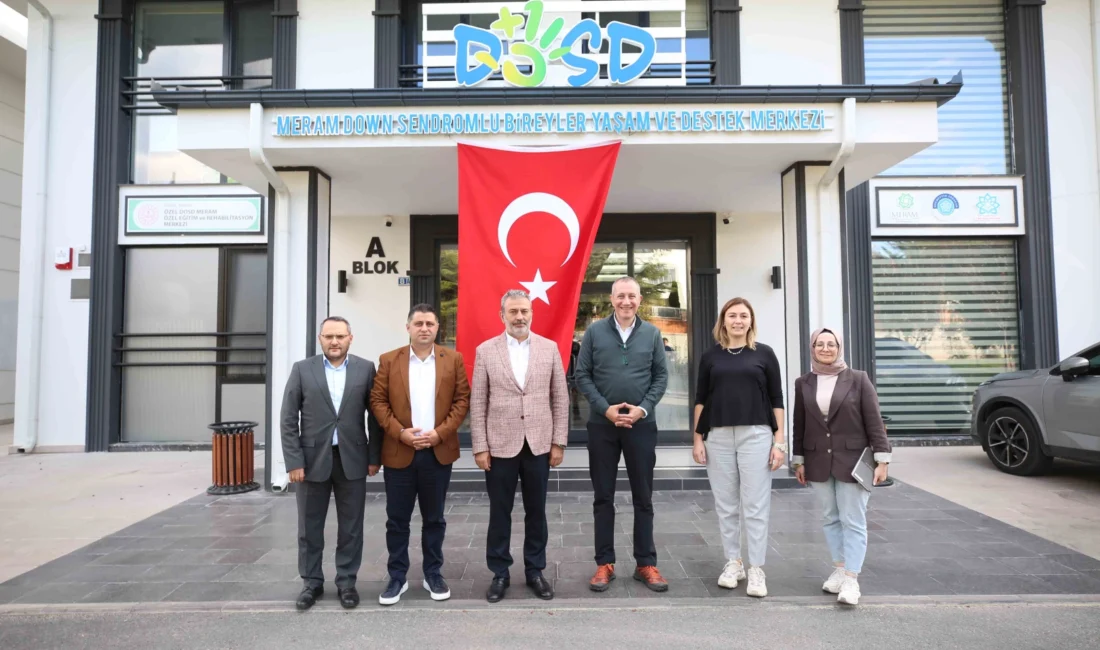 DOSD Meram iki önemli yazarı ağırladı  Down...