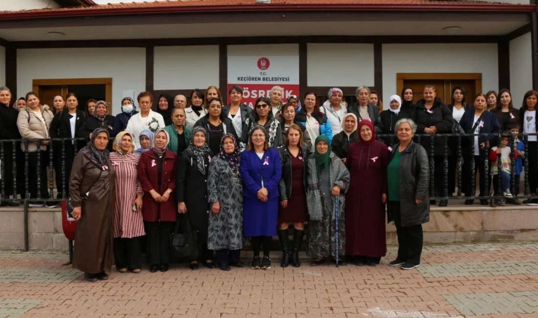 Keçiören Belediyesi’nden meme kanseri farkındalık eğitimi  Keçiören...