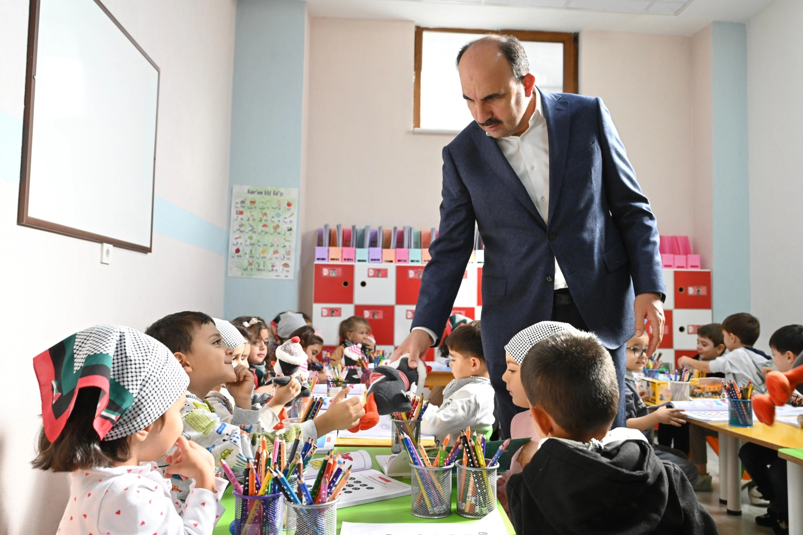 Konya’da minik öğrencilerden Filistin duyarlılığı