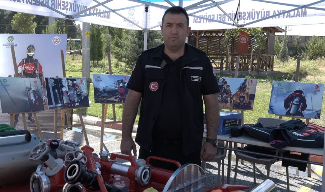 Malatya Büyükşehir İtfaiyesi 2025’te yoğun mesai harcadı  Malatya...
