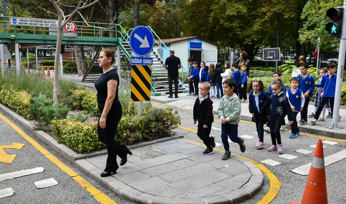 Minik sürücüler trafik bilinciyle yetişiyor  Ankara...