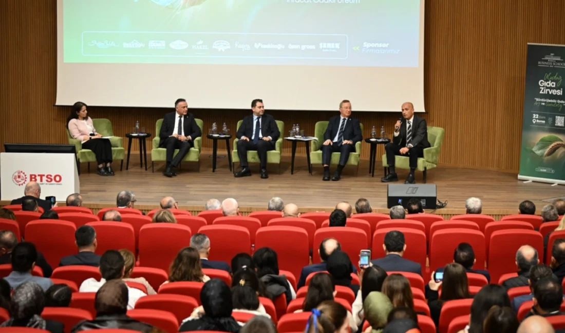 Sürdürülebilir gıda geleceği Bursa’da ‘Uludağ Gıda Zirvesi’nde şekillendi